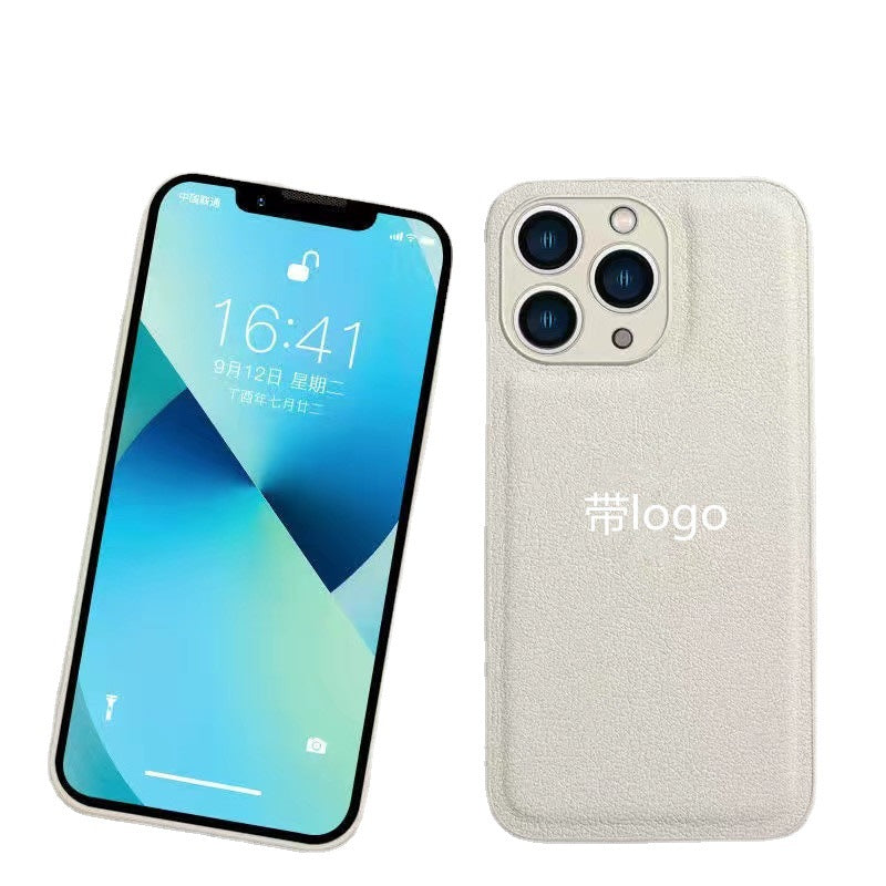 Iphone14 leather phone case iPhone13 promax Iphone 12 silicone iphone11 iphone 7p drop-proof case