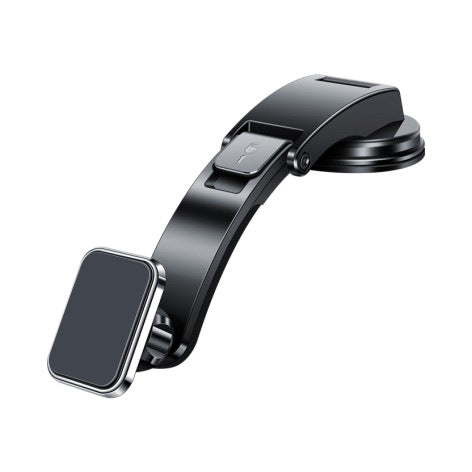 Magnetic Suction-Car Folding Mobile Phone Holder- Dashboard Adhesive Rotating Metal Navigation Mobile Phone Holder