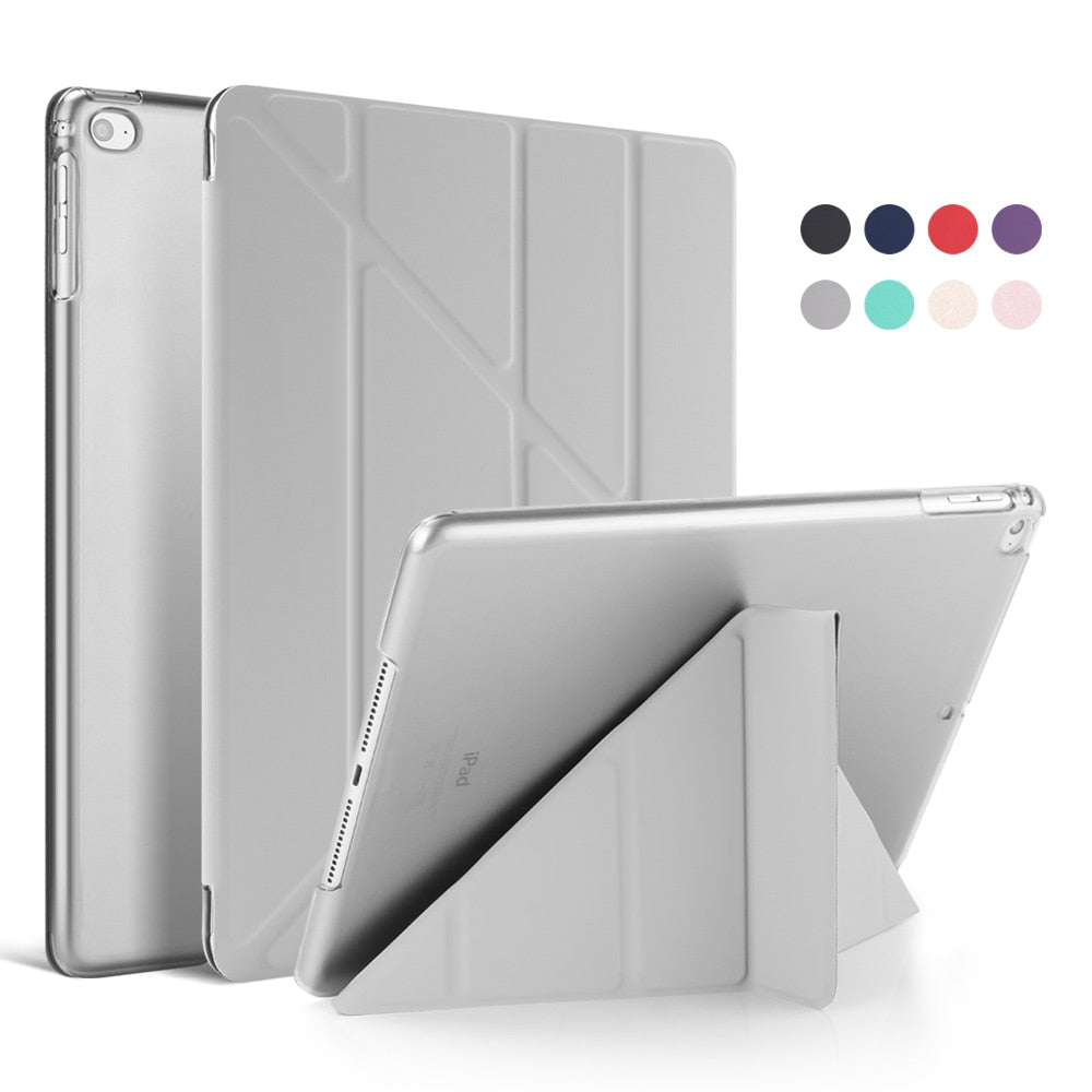 For iPad 2 3 4 Air 1 2 Air 3 Case Silicone Cover For iPad 10.2 2019 9.7 2018 6th 7th Generation Case For iPad Mini 4 5 6 Capa