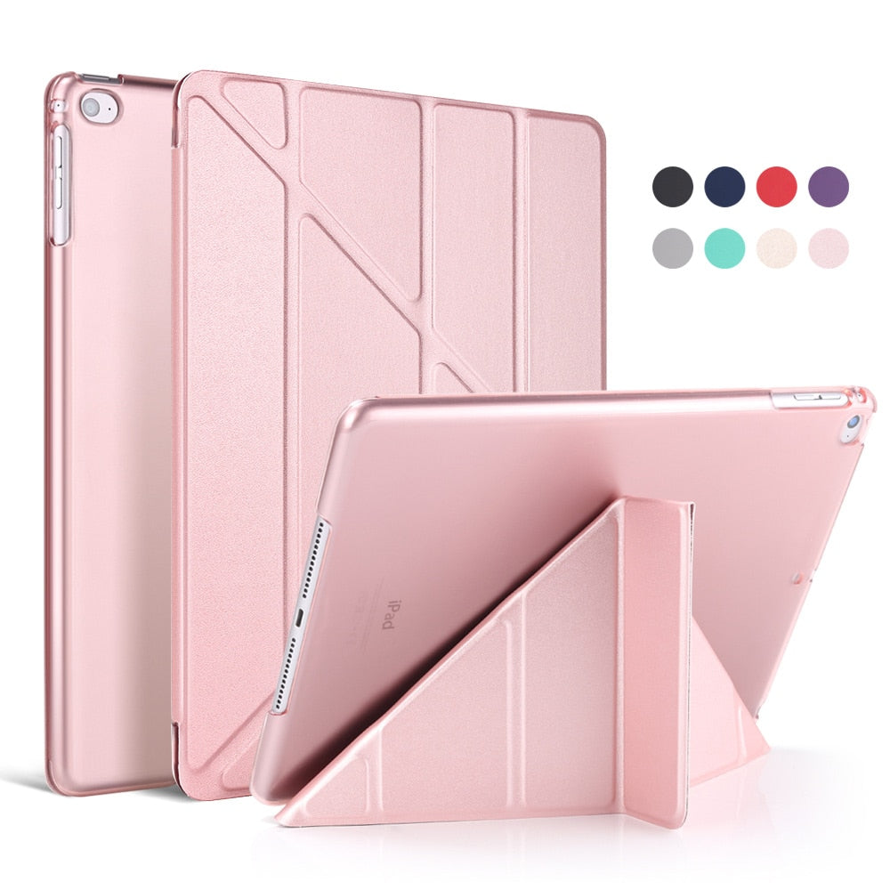 For iPad 2 3 4 Air 1 2 Air 3 Case Silicone Cover For iPad 10.2 2019 9.7 2018 6th 7th Generation Case For iPad Mini 4 5 6 Capa