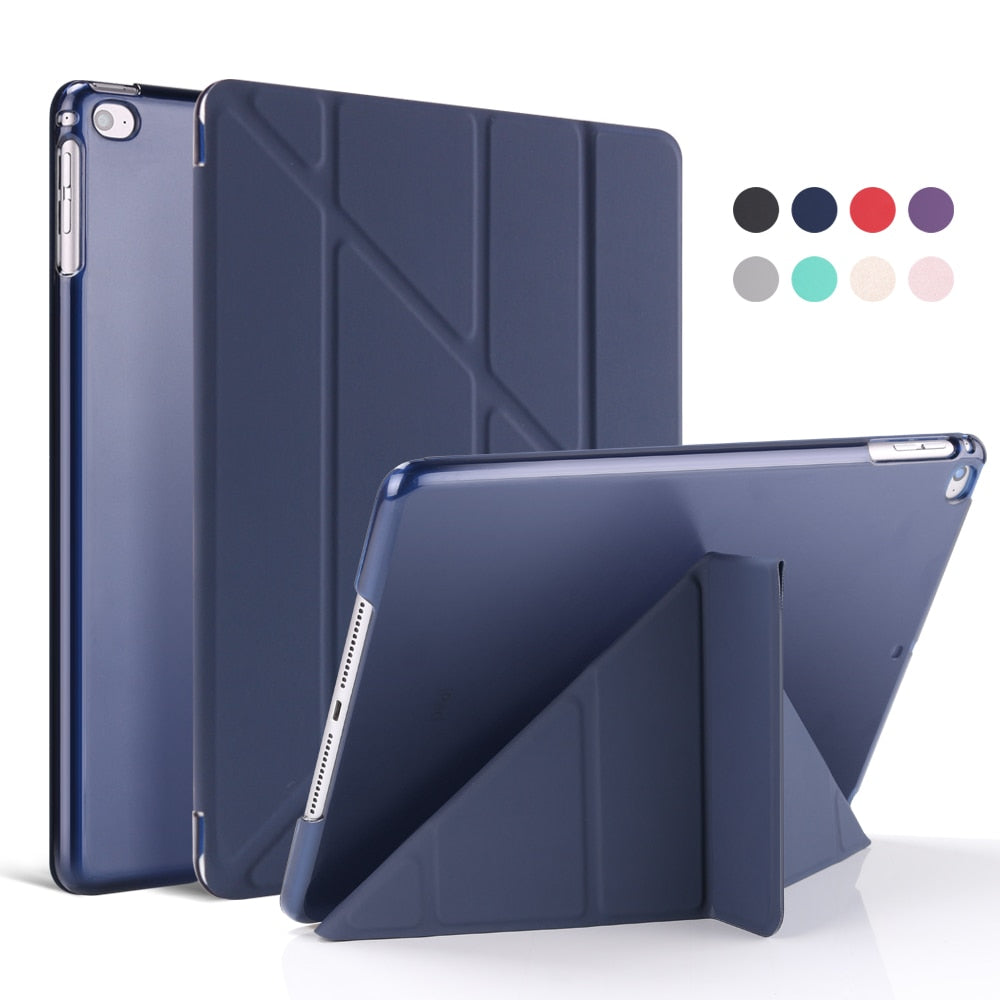 For iPad 2 3 4 Air 1 2 Air 3 Case Silicone Cover For iPad 10.2 2019 9.7 2018 6th 7th Generation Case For iPad Mini 4 5 6 Capa