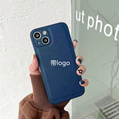 Iphone14 leather phone case iPhone13 promax Iphone 12 silicone iphone11 iphone 7p drop-proof case