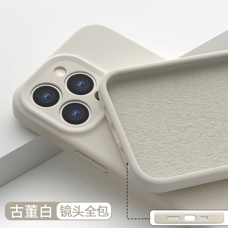 iPhone14苹果手机壳13ProMAX液态硅胶保护套12全包
