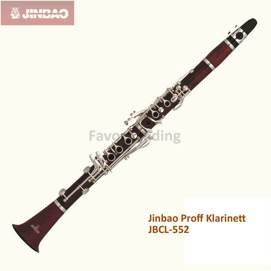 Jinbao høykvalitets proff klarinett Bb,JBCL-552