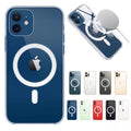Magsafe magnetisk gjennomsiktig deksel for iphone X,11,12,13,14,15,16,17 serie