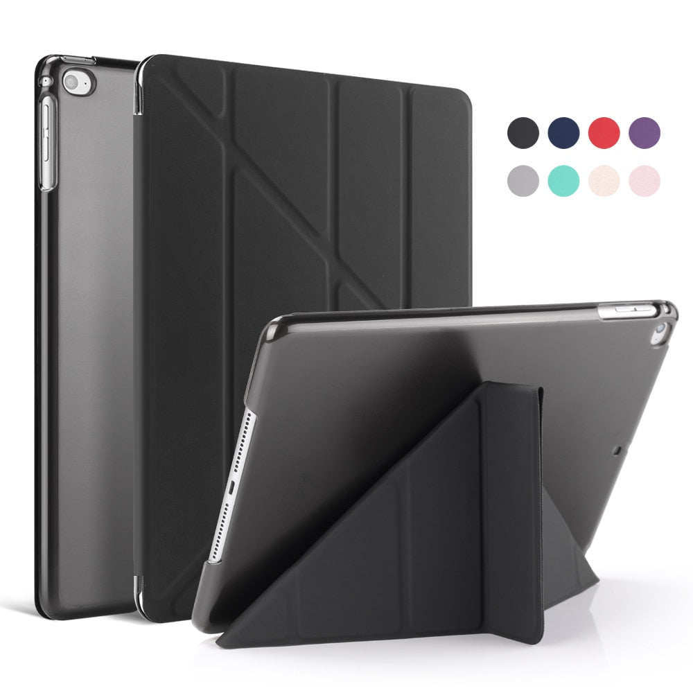 For iPad 2 3 4 Air 1 2 Air 3 Case Silicone Cover For iPad 10.2 2019 9.7 2018 6th 7th Generation Case For iPad Mini 4 5 6 Capa